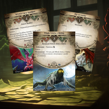 Arkham Horror Karty Spotkań z Rozdziału 1