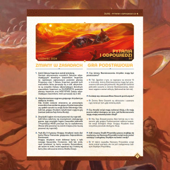 Dune Wojna o Arrakis - FAQ 3.0
