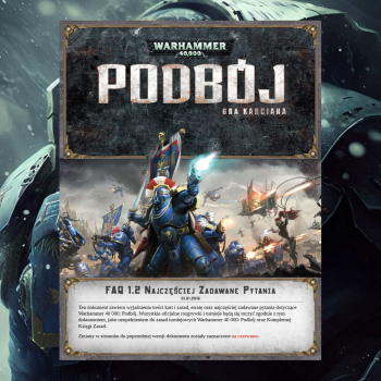 Warhammer 40K Podbój FAQ